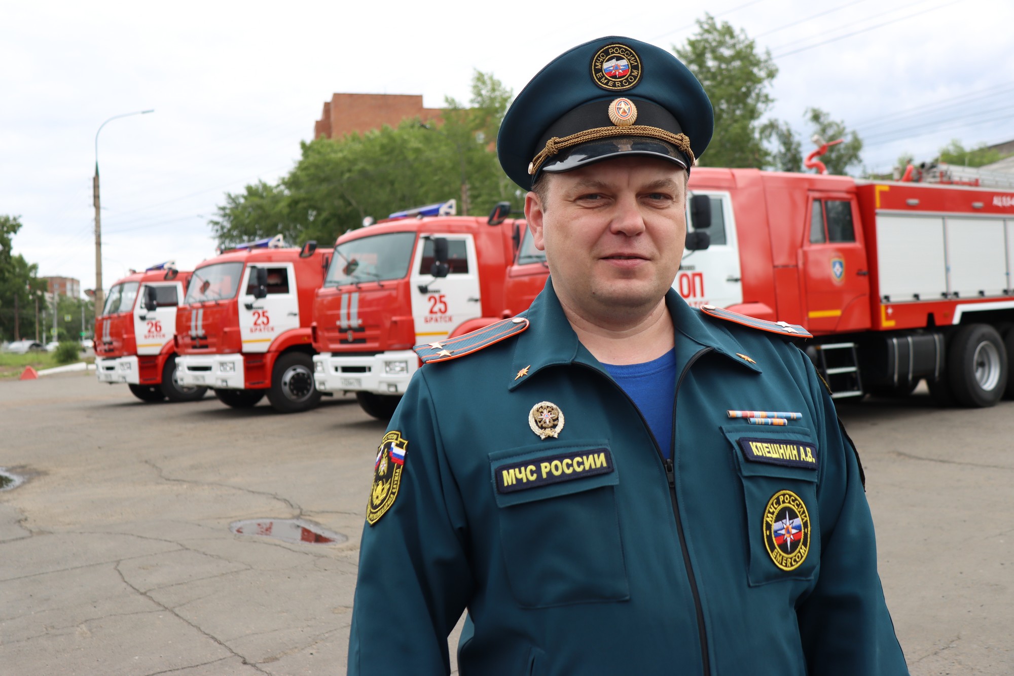 Пополнение автопарка Братского пожарного гарнизона | Новости Братска