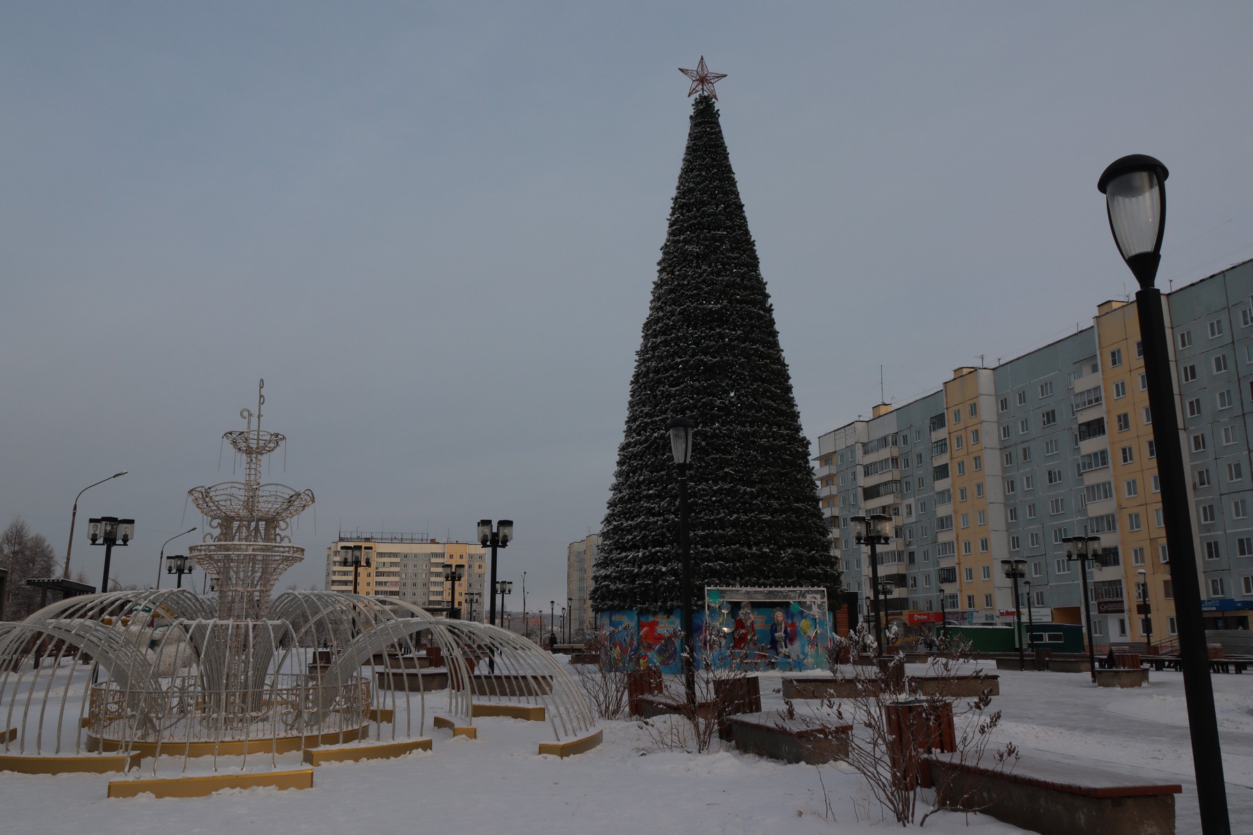 Братск украшают к Новому году | Новости Братска